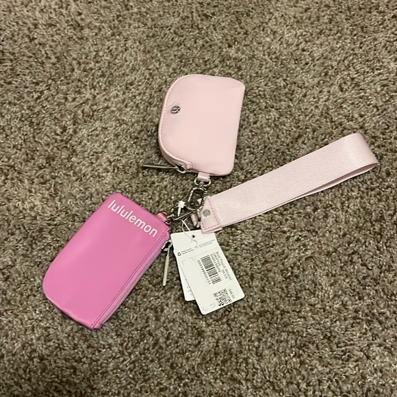 lululemon athletica Handbags - Lululemon dual pouch wristlet NWT